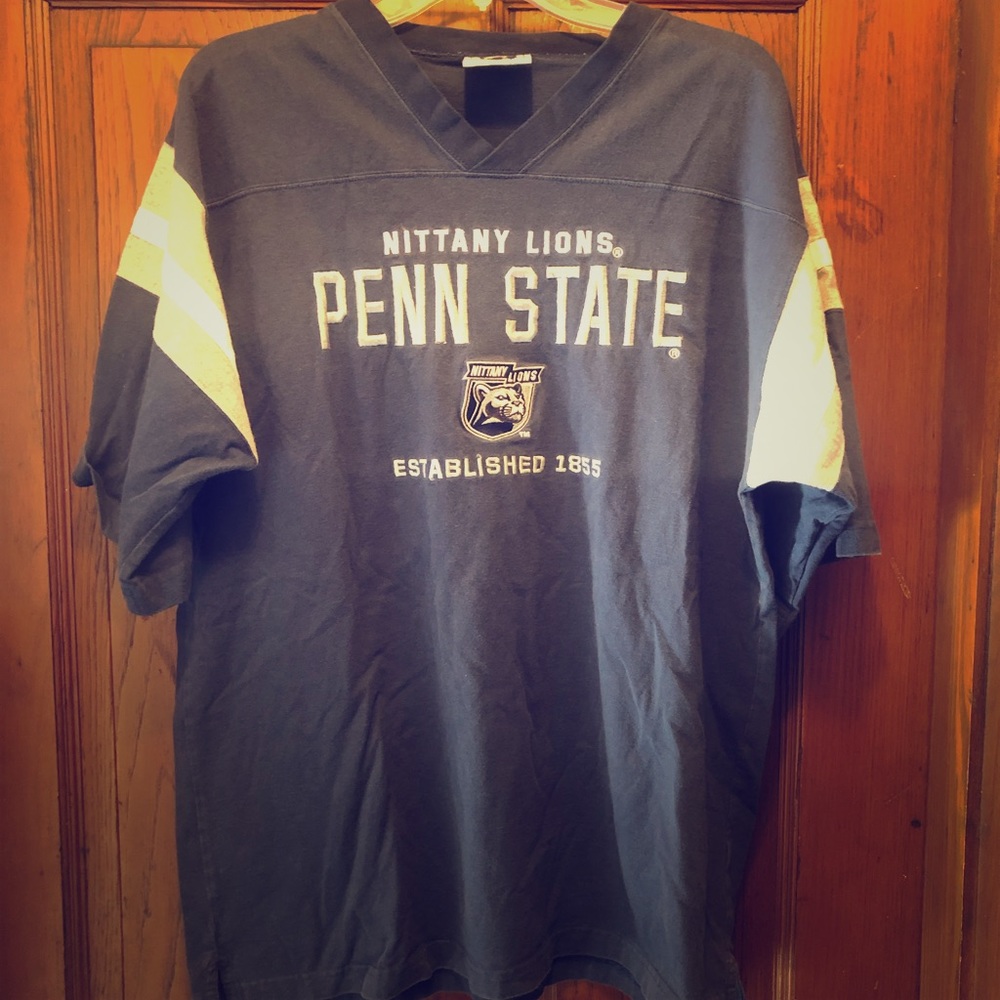Vtg Lee Sport V neck Penn State shirt! Men’s L